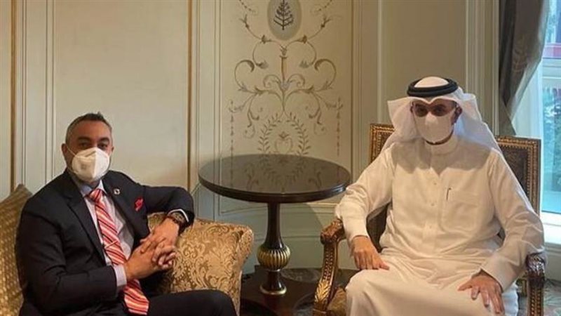 سفير البحرين خلال