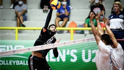 منتخب شباب الطائرة في مواجهة تايلاند في لقاء تحديد المراكز ببطولة العالم