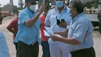 حملات مكبرة لإزالة التعديات وأعمال البناء المخالف بأحياء العجمي وعامرية ثان والجمرك