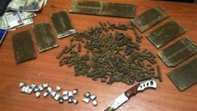 ضبط مسلحين اثنين بحوزتهما كمية من البانجو والحشيش قبل ترويجهما بالدقهلية