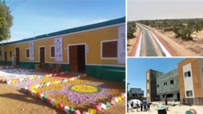 الانتهاء من ٩٠%من مجمع خدمات قرية السلام بالإسماعيلية 