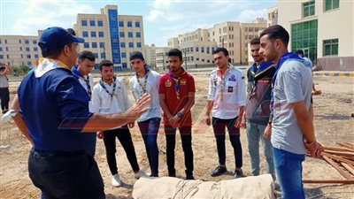 جامعة كفر الشيخ تنظم دورة تنمية مهارات الجوالين الكشفية والإرشادية