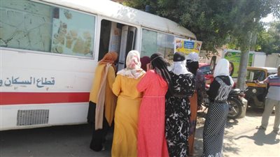 حياة كريمة.. تنفيذ قافلة سكانية شاملة بكفر الدوار