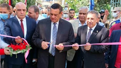 محافظ البحيرة يفتتح معرض منتجات المدارس الزراعية بدمنهور