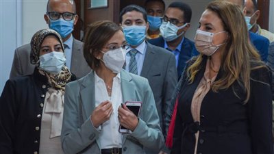 نائب محافظ الإسكندرية ونائب وزير الاتصالات يتفقدان مركز الإسكندرية للتدريب ATC بالديوان العام