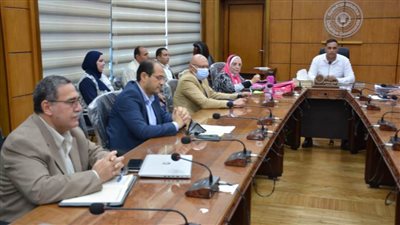 محافظ الدقهلية يناقش تفاصييل مشروع 