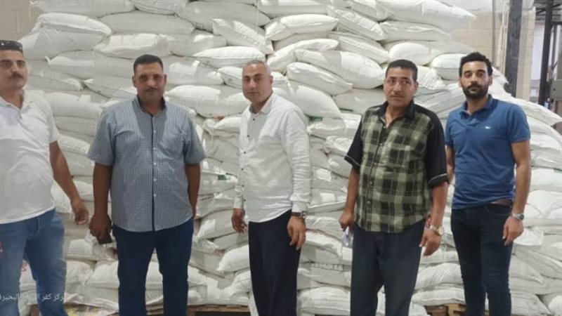 جانب من الحملة التموينية