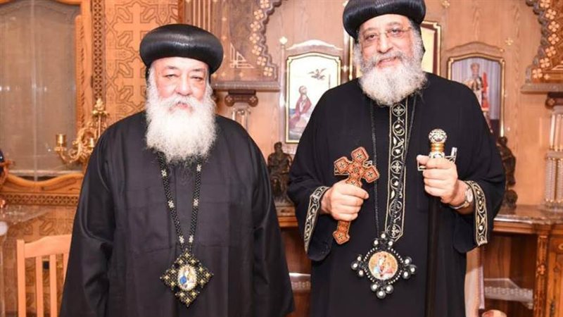 البابا تواضروس مع