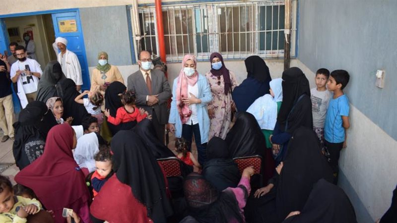 من القافلة الطبية