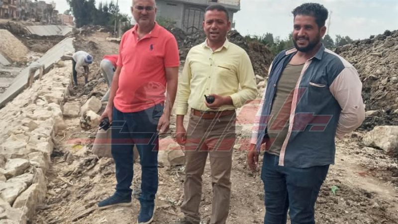 تبطين الترع