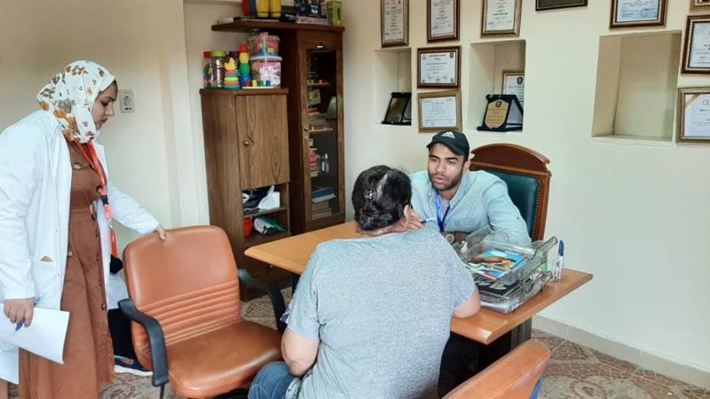 جانب من القافلة