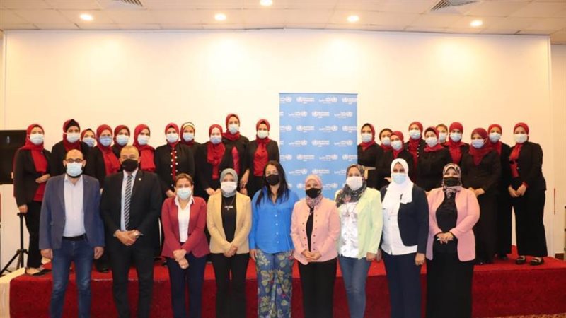 على هامش تدريب التمريض