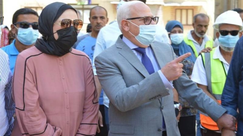 محافظ بورسعيد يتفقد