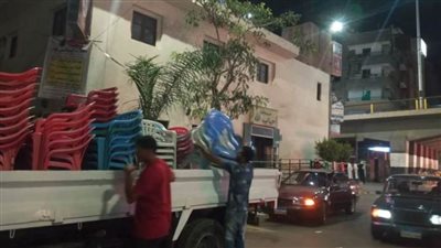 رفع ٧٠٥ حالات إشغال طريق فى حملة مكبرة بالبحيرة 