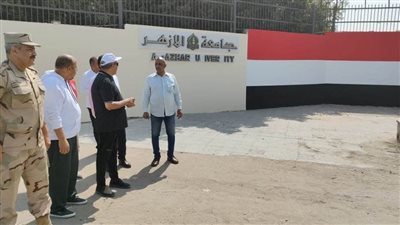 جامعة الأزهر تستعد بتزيين أسوارها للاحتفال بذكرى  انتصارات أكتوبر