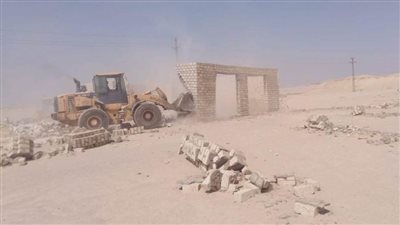 إزالة 603 حالات تعدٍّ على أملاك الدولة وأراضٍ زراعية ببني سويف