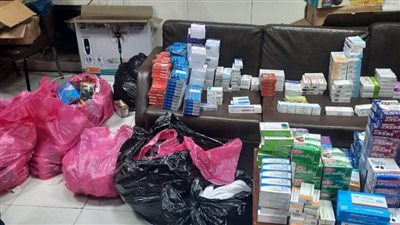 صحة القاهرة تضبط 2.5 مليون قرص دواء مهرب بقيمة ٢٠ مليون جنيه