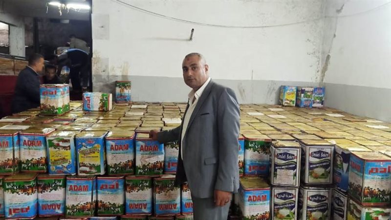 جانب من المضبوطات