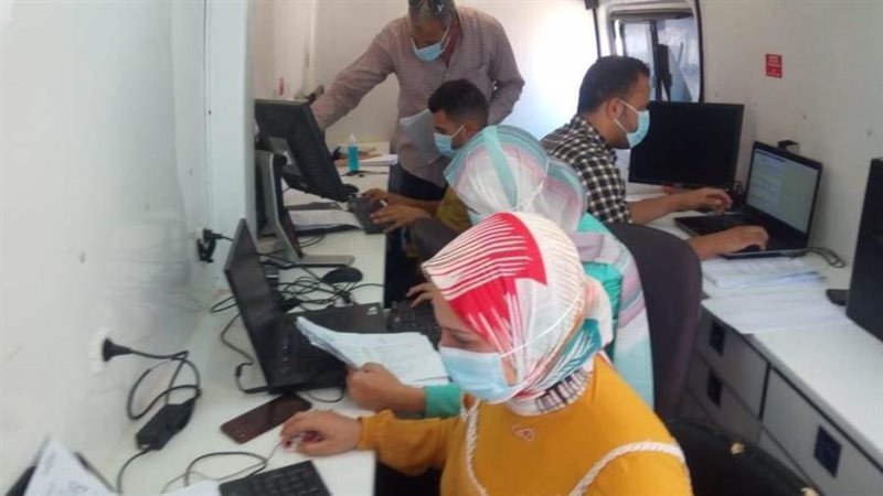 جانب من القوافل الطبية