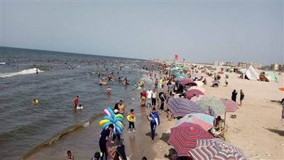 رئاسة مدينة جمصة: انتهاء موسم الصيف ومنع نزول البحر