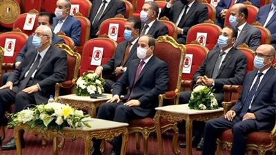 الرئيس السيسي يصل إلى مقر احتفالية يوم القضاء المصري في التجمع الخامس