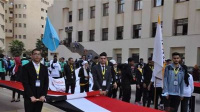 انطلاق المهرجان الرياضي الأول للأسر الطلابية بمشاركة 28 جامعة مصرية