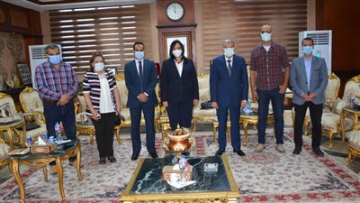 متابعة المراحل النهائية لتطوير مسار العائلة المقدسة في المنيا