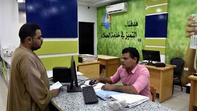 مياه سوهاج تستقبل عملاءها بالمقر الجديد لمركز خدمة العملاء بأخميم