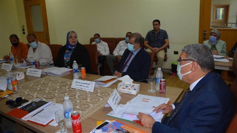 محافظ المنيا بمجلس