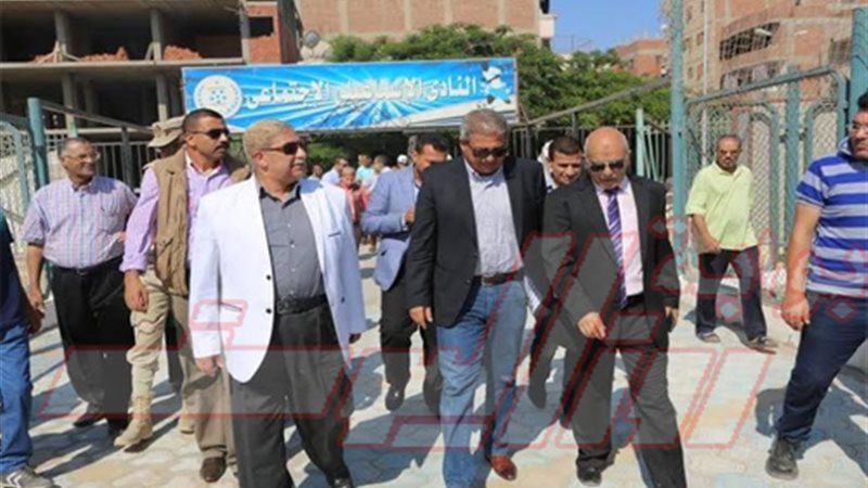 بالصور.. وزير الرياضة