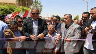 وزير الشباب يفتتح 3 ملاعب بمركز شباب فايد بالإسماعيلية بتكلفة 3 مليون و500 ألف جنيه