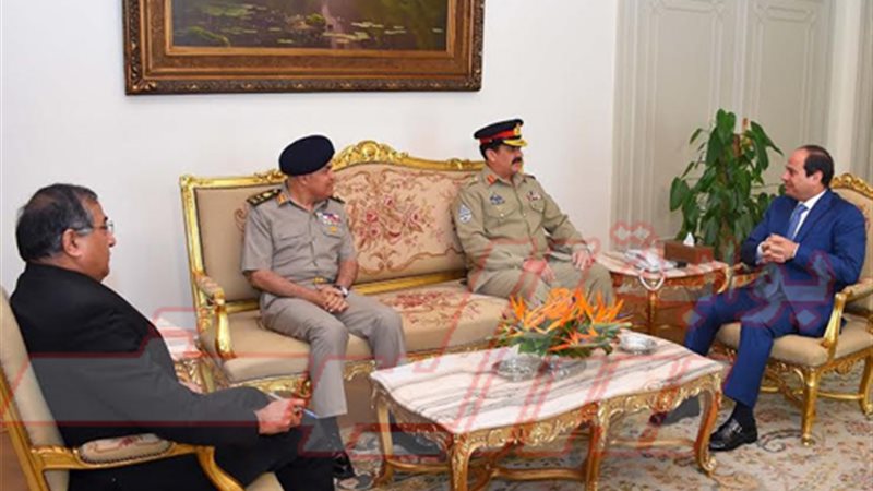 الرئيس السيسى يستقبل