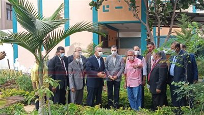 محافظ كفر الشيخ يفتتح قسم الاستزراع السمكي بالمدرسة الثانوية الزراعية