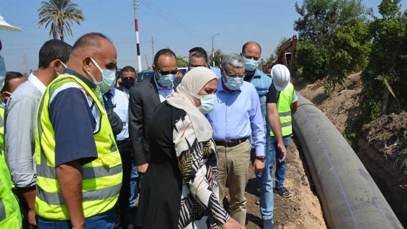 محافظ المنيا يتفقد