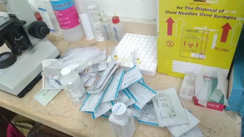 جانب من المضبوطات