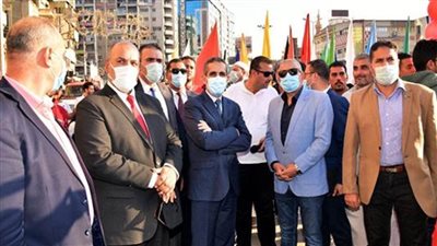 محافظ الغربية يتقدم مسيرة شبابية بمناسبة العيد القومي وذكرى انتصارات أكتوبر