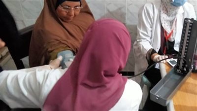 استمرار القوافل السكانية الشاملة بقرى حياة كريمة بالبحيرة 