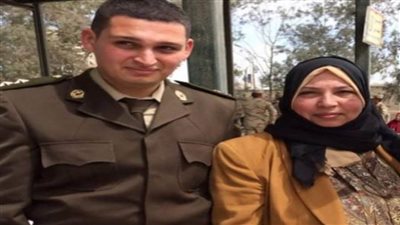 والدة الشهيد النقيب احتياطي حسام جمال أبو طبل  : يكفي أن  الرئيس السيسي خلص مصر من حكم الإخوان