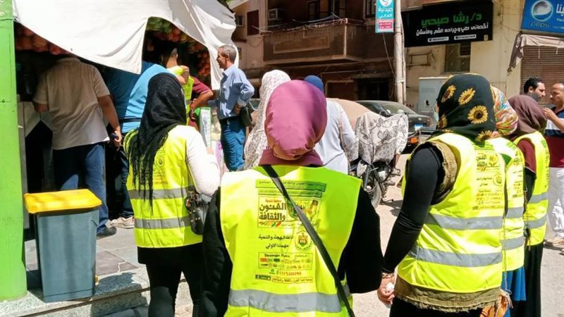 حملات التشجير والتوعية