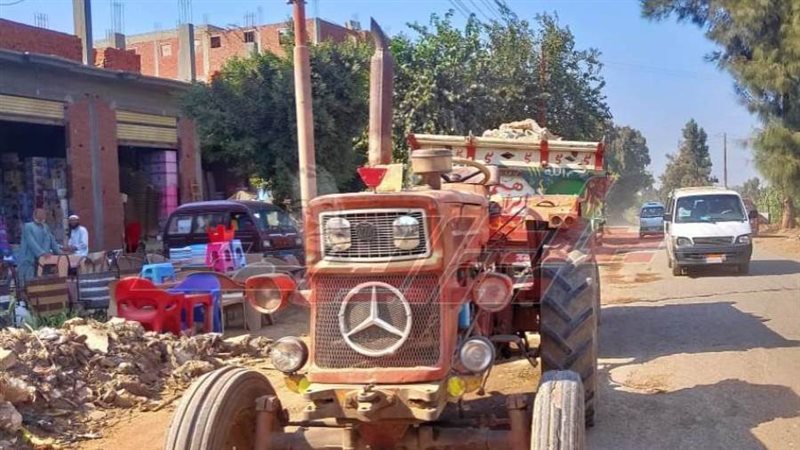 التحفظ علي الجرار