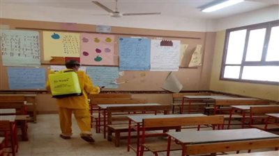 محافظ الجيزة: حملات تطهير وتعقيم موسعة بالمدارس لاستقبال العام الدراسي الجديد ودخول ٧١ مدرسة الخدمة