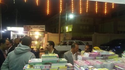 رئيس مركز ومدينة الفشن يتابع معرض أهلا بالمدارس