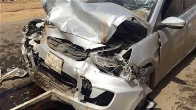 مصرع شخصين وإصابة 10 آخرين في انقلاب سيارة في أبو طرطور بالوادي الجديد