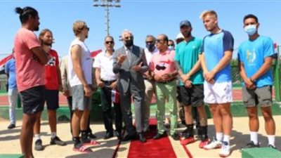 67 دولة تشارك في بطولة التنس الدولية بشرم الشيخ 