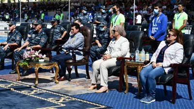 وزير الشباب يشهد احتفالات ذكرى أكتوبر بقاعدة رأس التين البحرية بالإسكندرية