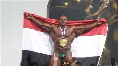 بيج رامي يهدي لقب مستر أولمبيا لمنافسه الراحل