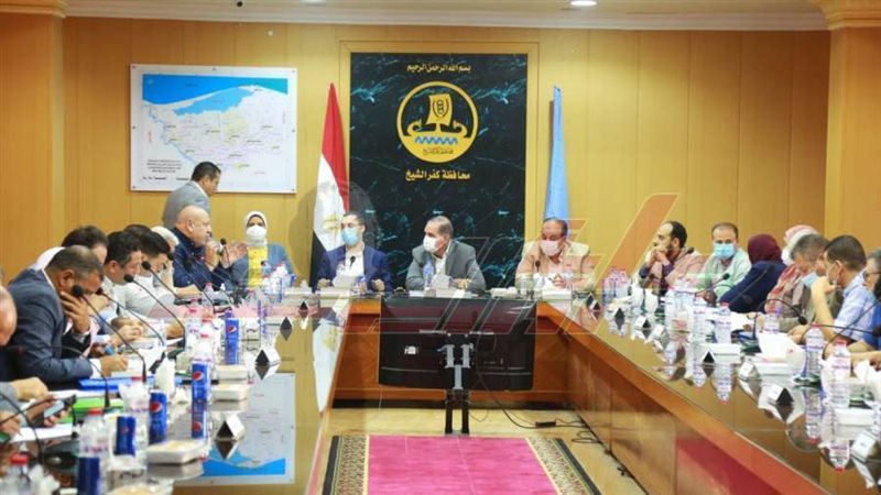 اجتماع محافظ كفرالشيخ