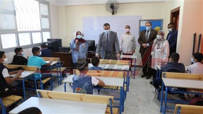 محافظ المنوفية يفتتح مدرسة منشأة دملو الجديدة باستثمارات 7 ملايين جنيه