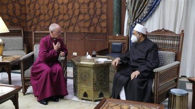 الإمام الأكبر يصل أرض الوطن ويستأنف عمله باستقبال رئيس أساقفة كانتربري