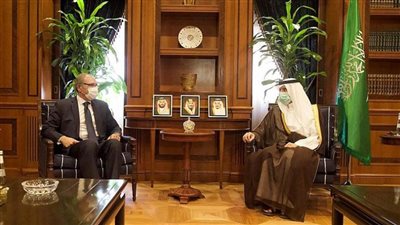 وزير الشؤون الخارجية السعودي يبحث مع سفير مصر لدي المملكة العلاقات الثنائية
